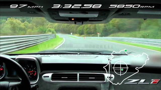 Watch the Camaro ZL1 lap the Nürburgring in 7:41.27